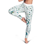New Zealand Aotearoa Leggings Green Maori Papua Shell Indigenous - Aussie Hoodie
