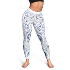 New Zealand Aotearoa Leggings Purple Maori Papua Shell Indigenous - Aussie Hoodie