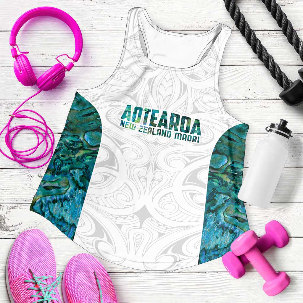 New Zealand Aotearoa Women Racerback Tank Green Maori Papua Shell Indigenous - Aussie Hoodie