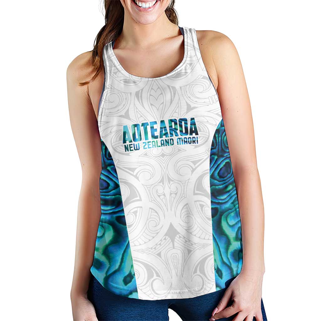 New Zealand Aotearoa Women Racerback Tank Maori Papua Shell Indigenous - Aussie Hoodie