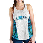 New Zealand Aotearoa Women Racerback Tank Maori Papua Shell Indigenous - Aussie Hoodie