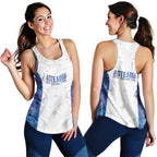New Zealand Aotearoa Women Racerback Tank Purple Maori Papua Shell Indigenous - Aussie Hoodie