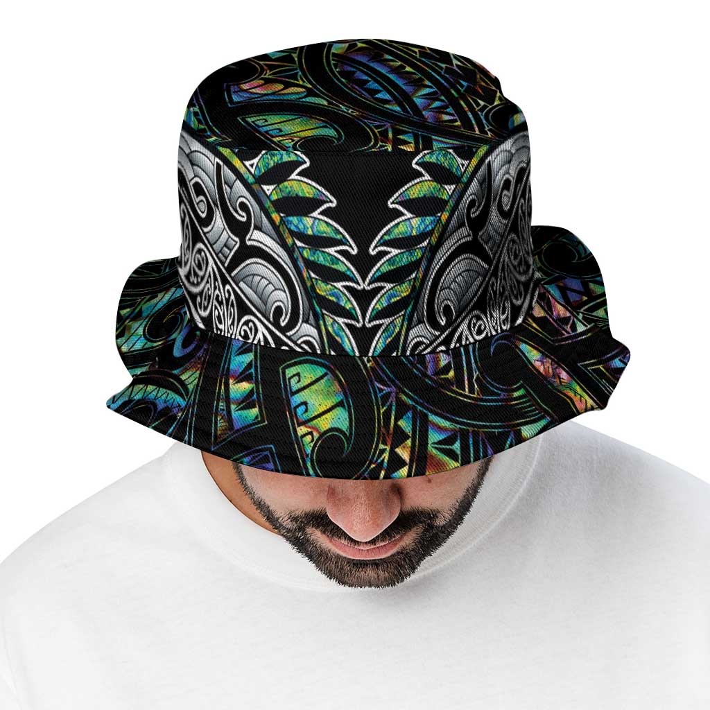 New Zealand Bucket Hat Maori Rugby Tattoo Papua Shell - Aussie Hoodie
