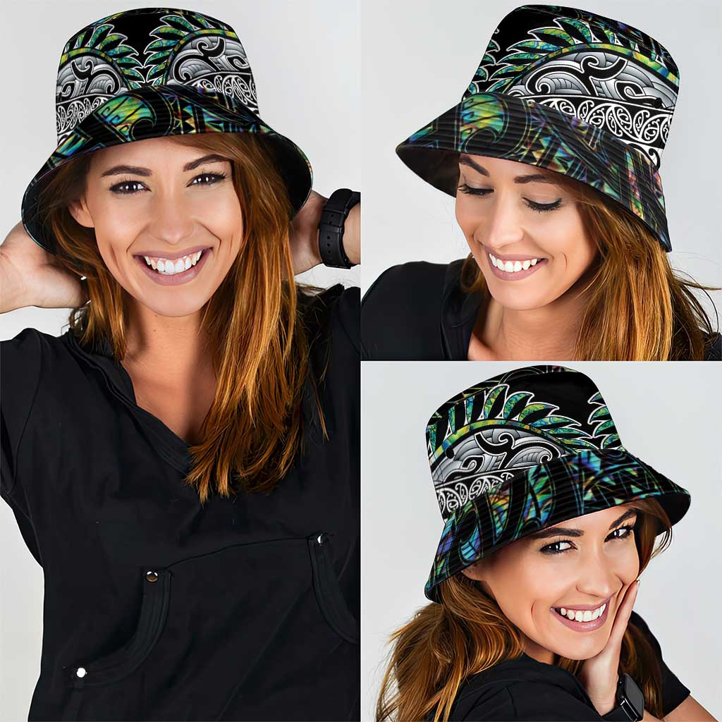New Zealand Bucket Hat Maori Rugby Tattoo Papua Shell - Aussie Hoodie