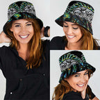 New Zealand Bucket Hat Maori Rugby Tattoo Papua Shell - Aussie Hoodie