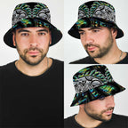 New Zealand Bucket Hat Maori Rugby Tattoo Papua Shell - Aussie Hoodie