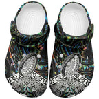 New Zealand Clogs Shoes Maori Rugby Tattoo Papua Shell - Aussie Hoodie