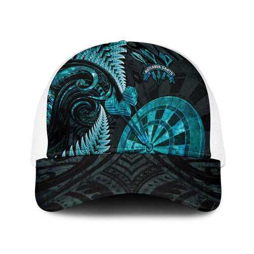 New Zealand Darts Baseball Net Cap Happiness Is A Tight Threesome Maori Paua Shell - Aussie Hoodie