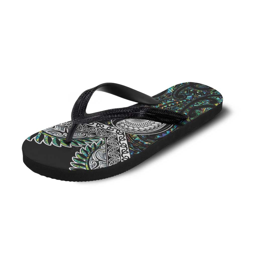 New Zealand Flip Flops Maori Rugby Tattoo Papua Shell - Aussie Hoodie