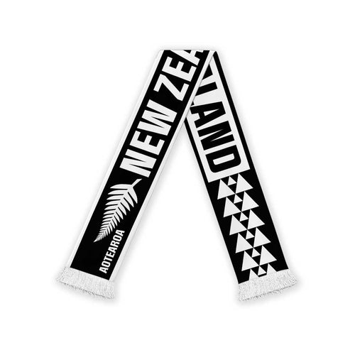 New Zealand Football White Fern Supporter Soccer Scarf