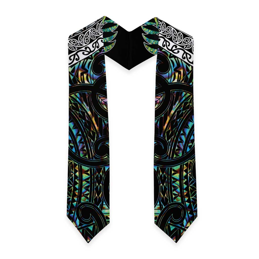 New Zealand Graduation Stole Maori Rugby Tattoo Papua Shell - Aussie Hoodie