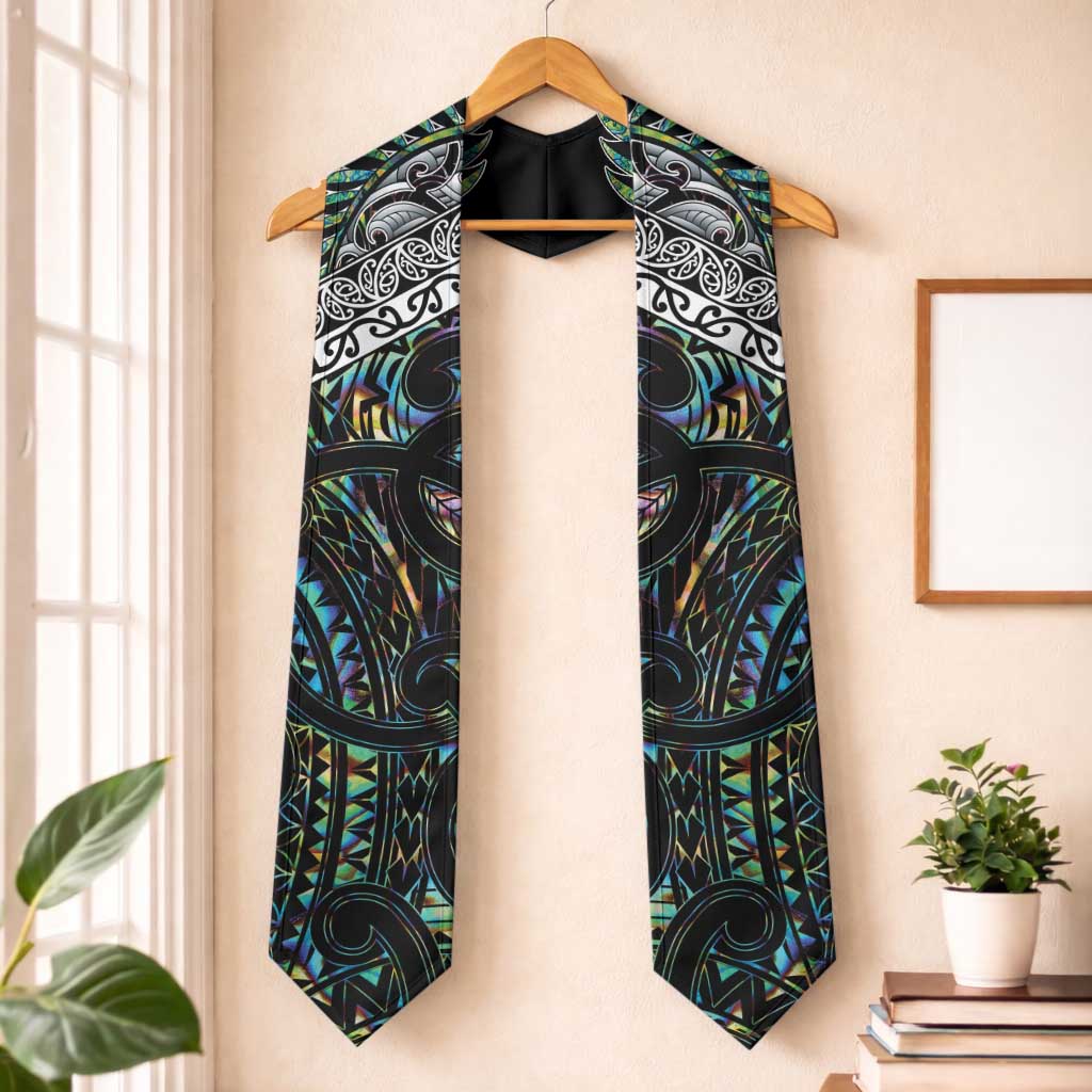 New Zealand Graduation Stole Maori Rugby Tattoo Papua Shell - Aussie Hoodie
