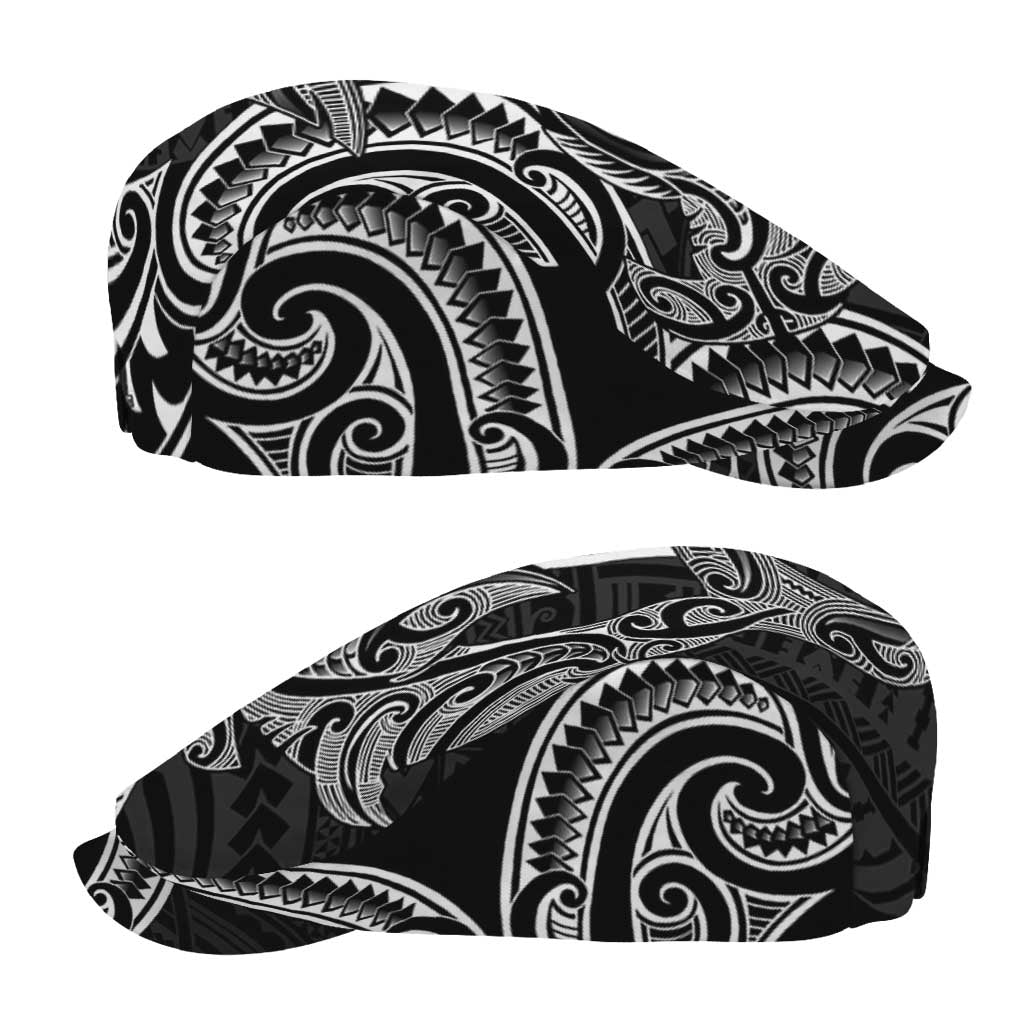New Zealand Hammerhead Shark Jeff Hat Maori Haehae Mangopare Black - Aussie Hoodie