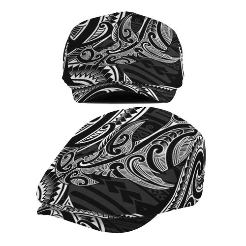New Zealand Hammerhead Shark Jeff Hat Maori Haehae Mangopare Black - Aussie Hoodie