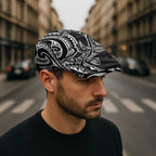 New Zealand Hammerhead Shark Jeff Hat Maori Haehae Mangopare Black - Aussie Hoodie