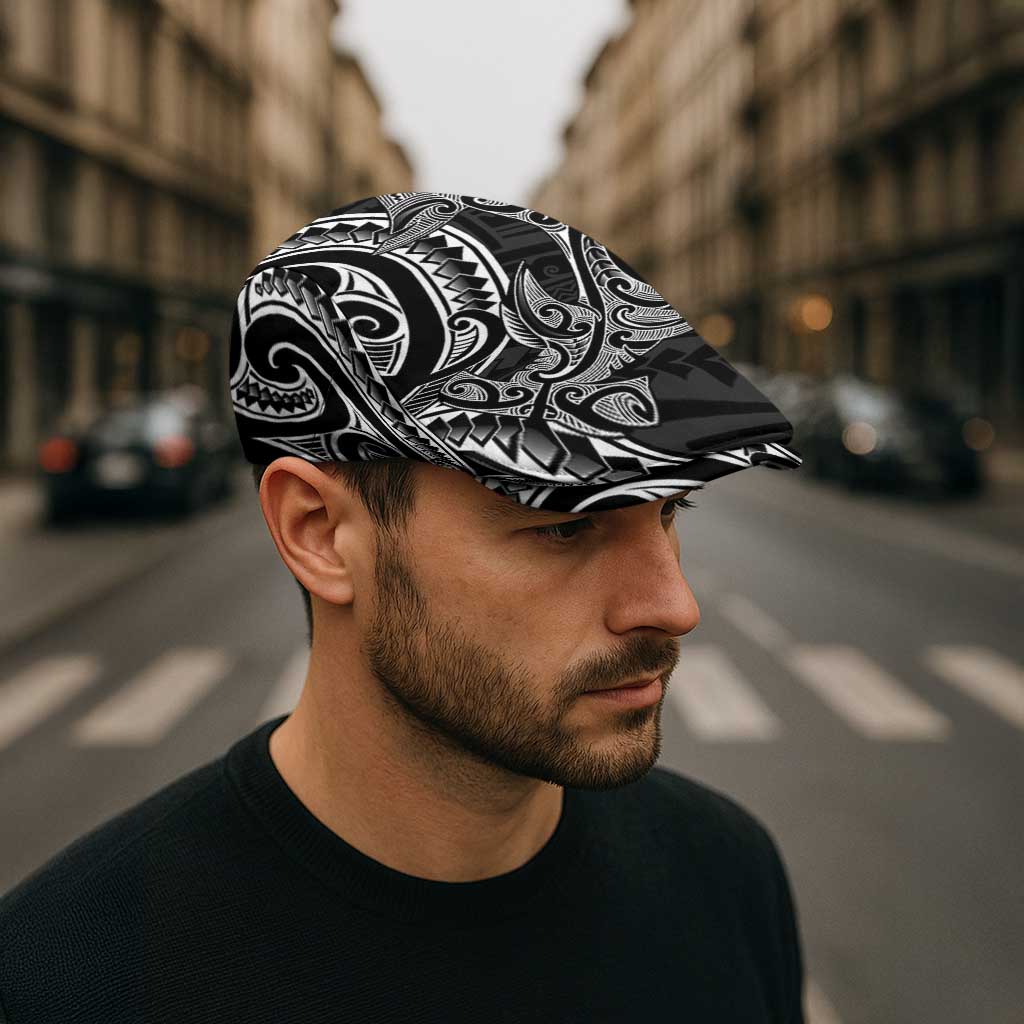 New Zealand Hammerhead Shark Jeff Hat Maori Haehae Mangopare Black - Aussie Hoodie