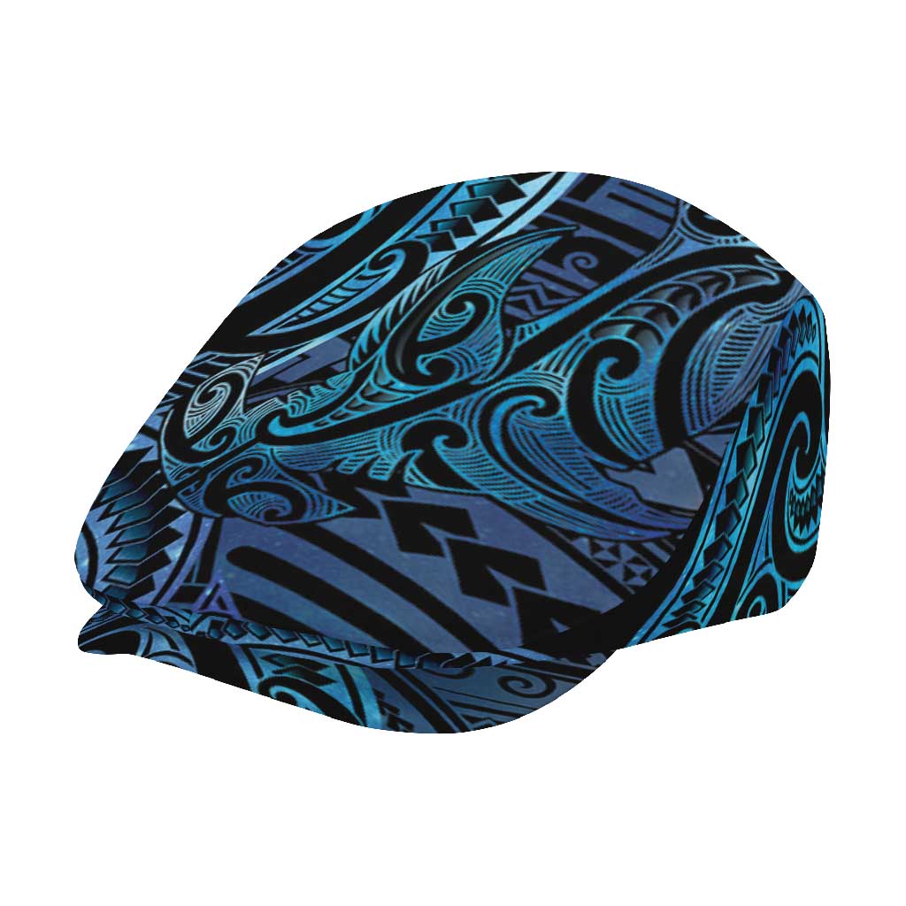 New Zealand Hammerhead Shark Jeff Hat Maori Haehae Mangopare Galaxy - Aussie Hoodie