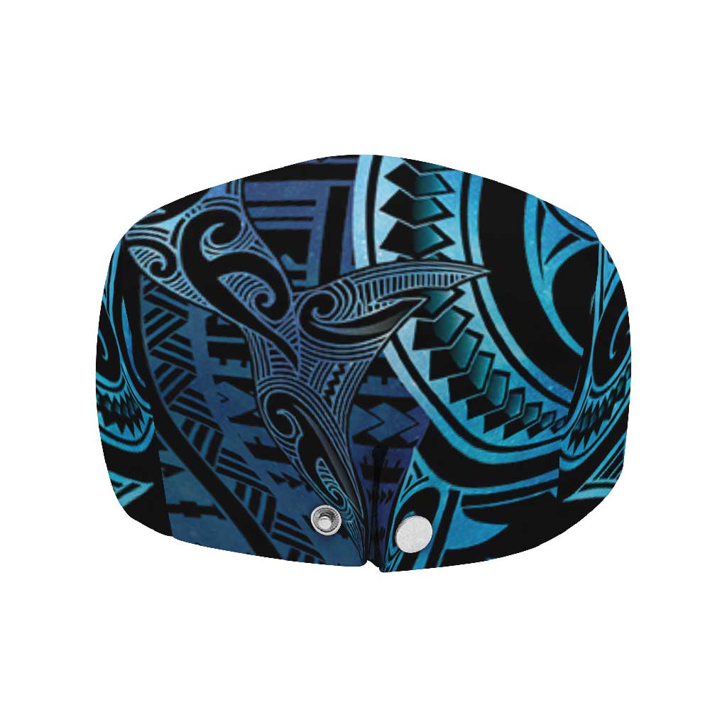 New Zealand Hammerhead Shark Jeff Hat Maori Haehae Mangopare Galaxy - Aussie Hoodie