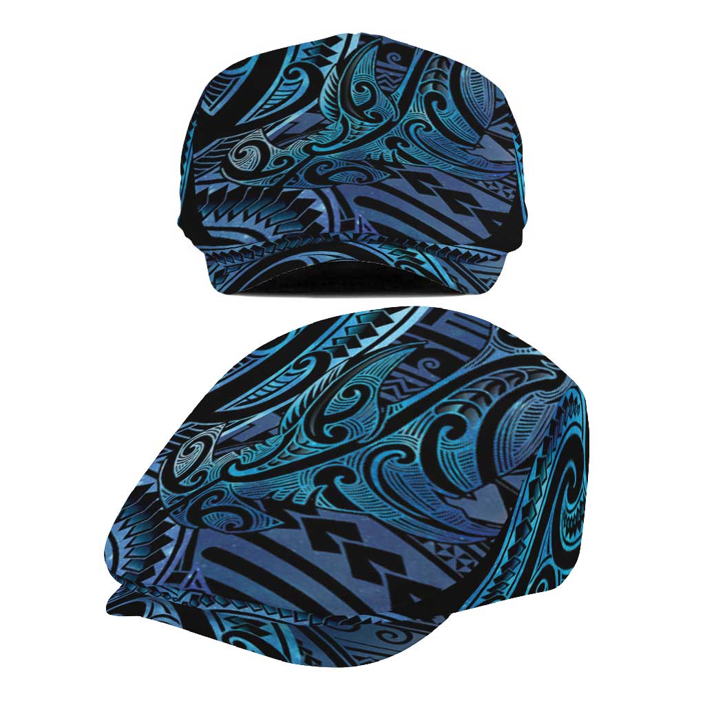 New Zealand Hammerhead Shark Jeff Hat Maori Haehae Mangopare Galaxy - Aussie Hoodie