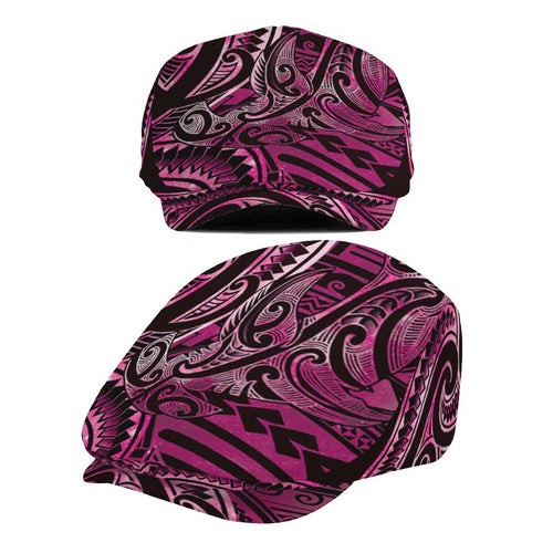 New Zealand Hammerhead Shark Jeff Hat Maori Haehae Mangopare Pink - Aussie Hoodie