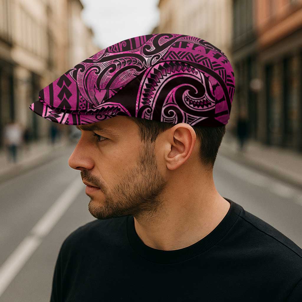 New Zealand Hammerhead Shark Jeff Hat Maori Haehae Mangopare Pink - Aussie Hoodie