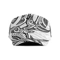 New Zealand Hammerhead Shark Jeff Hat Maori Haehae Mangopare White - Aussie Hoodie