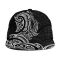 New Zealand Hammerhead Shark Snapback Cap Maori Haehae Mangopare Black - Aussie Hoodie