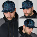 New Zealand Hammerhead Shark Snapback Cap Maori Haehae Mangopare Galaxy - Aussie Hoodie