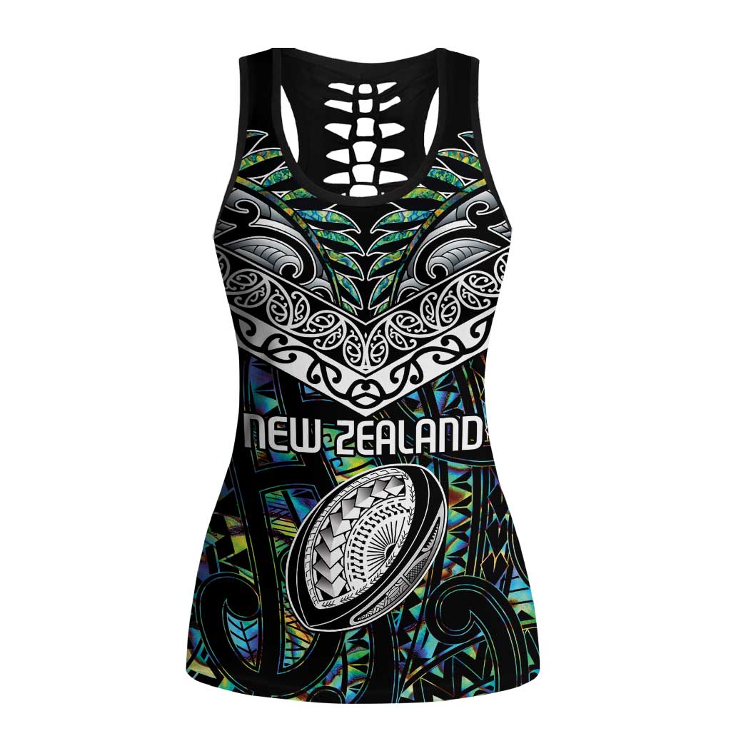New Zealand Hollow Tank Top Maori Rugby Tattoo Papua Shell - Aussie Hoodie