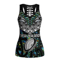 New Zealand Hollow Tank Top Maori Rugby Tattoo Papua Shell - Aussie Hoodie