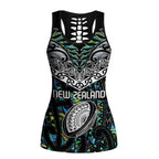 New Zealand Hollow Tank Top Maori Rugby Tattoo Papua Shell - Aussie Hoodie