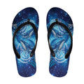 New Zealand Humpback Whale Matariki Flip Flops Maori New Year Taniko Niho Taniwha