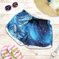 New Zealand Humpback Whale Matariki Shorts for Women Maori New Year Taniko Niho Taniwha
