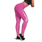 New Zealand Leggings Fire Basketball Maori Tribal Pink - Aussie Hoodie