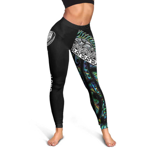 New Zealand Leggings Maori Rugby Tattoo Papua Shell - Aussie Hoodie