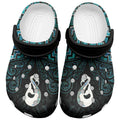 New Zealand Maori Clogs Shoes Poutama Manaia Turquoise Paua Shell - Aussie Hoodie