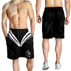 New Zealand Maori Rugby Shorts for Men Aotearoa Tribal Motif Retro Concept