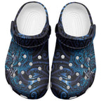 New Zealand New Year-Matariki Clogs Shoes Aotearoa Maori Tattoo Galaxy Sky