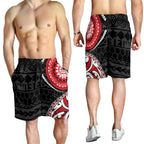 New Zealand Red Maori Koru Simple Style Shorts for Men