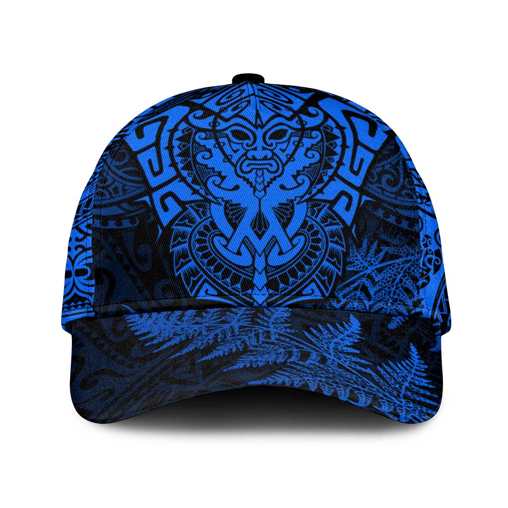 New Zealand Rugby All Blue Classic Cap Silver Fern All Black Mix Ta Moko LT09