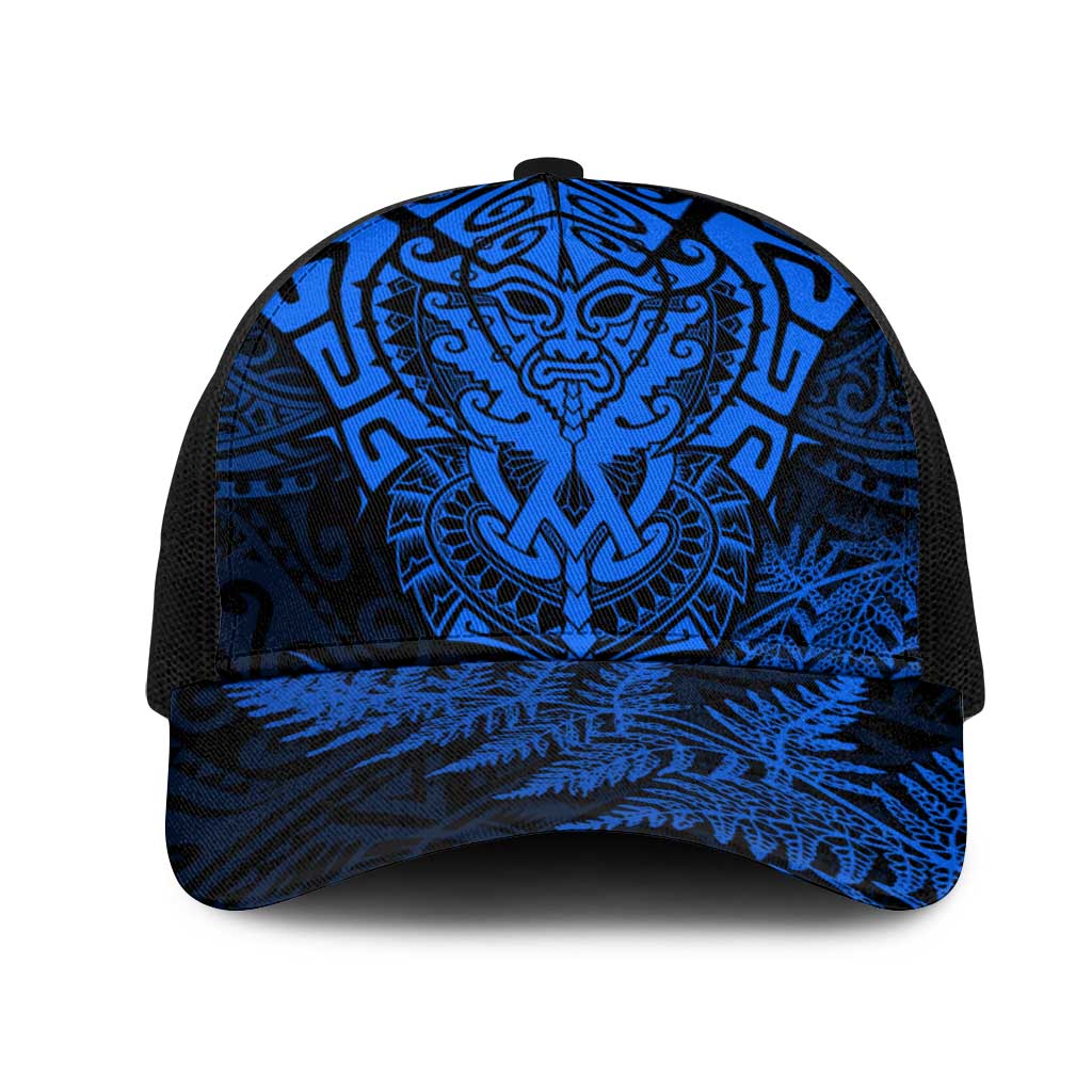New Zealand Rugby All Blue Mesh Trucker Cap Silver Fern All Black Mix Ta Moko - Aussie Hoodie