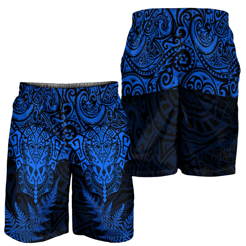 New Zealand Rugby All Blue Shorts for Men Silver Fern All Black Mix Ta Moko