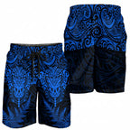 New Zealand Rugby All Blue Shorts for Men Silver Fern All Black Mix Ta Moko
