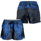 New Zealand Rugby All Blue Shorts for Women Silver Fern All Black Mix Ta Moko