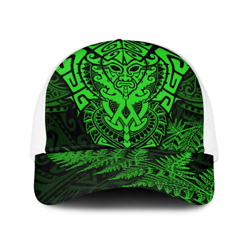 New Zealand Rugby All Green Baseball Net Cap Silver Fern All Black Mix Ta Moko - Aussie Hoodie