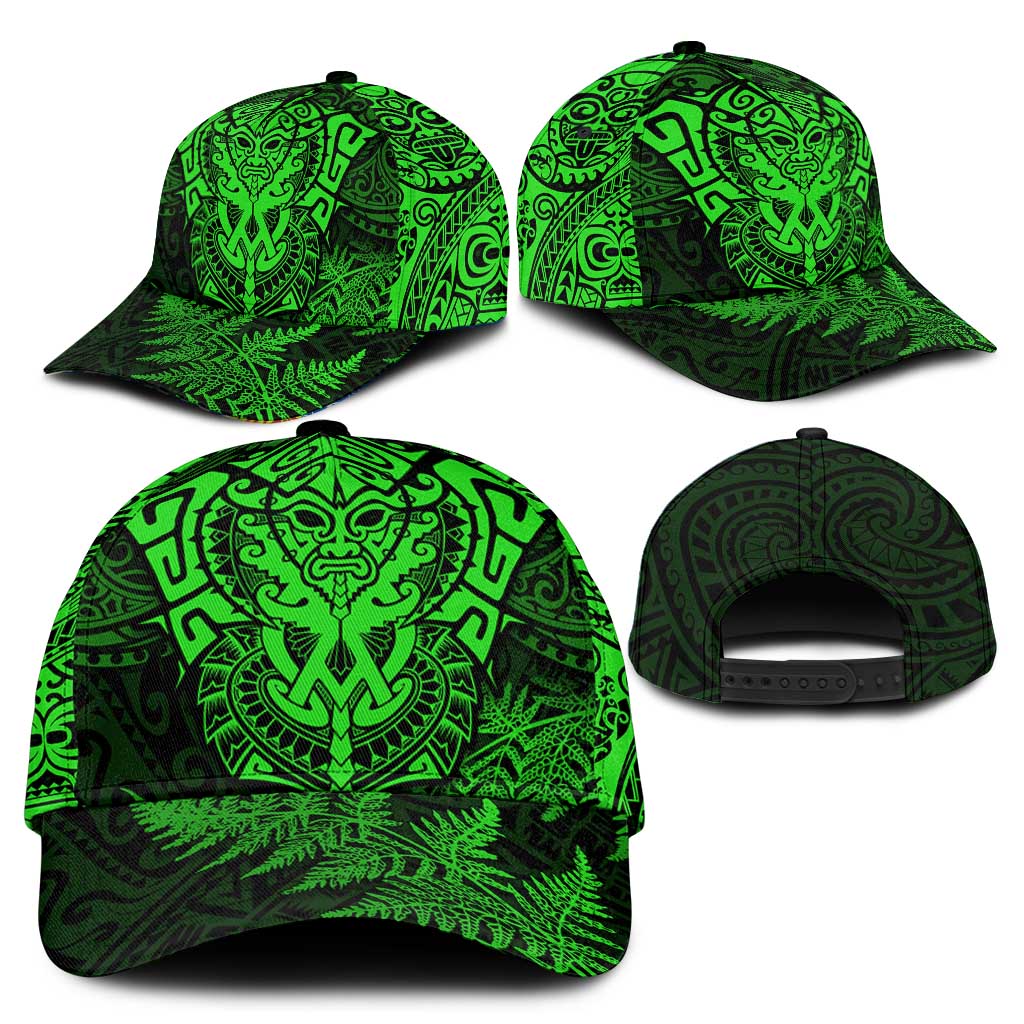 New Zealand Rugby All Green Classic Cap Silver Fern All Black Mix Ta Moko LT09