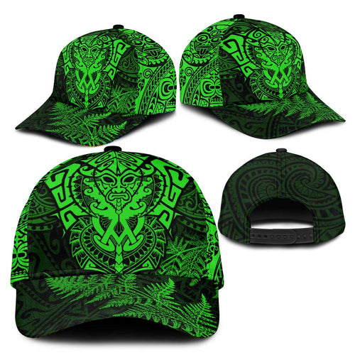 New Zealand Rugby All Green Classic Cap Silver Fern All Black Mix Ta Moko LT09
