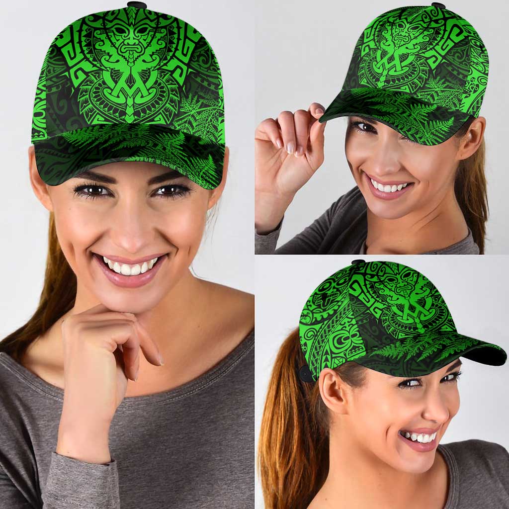 New Zealand Rugby All Green Classic Cap Silver Fern All Black Mix Ta Moko LT09