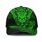 New Zealand Rugby All Green Mesh Trucker Cap Silver Fern All Black Mix Ta Moko - Aussie Hoodie