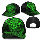 New Zealand Rugby All Green Mesh Trucker Cap Silver Fern All Black Mix Ta Moko - Aussie Hoodie